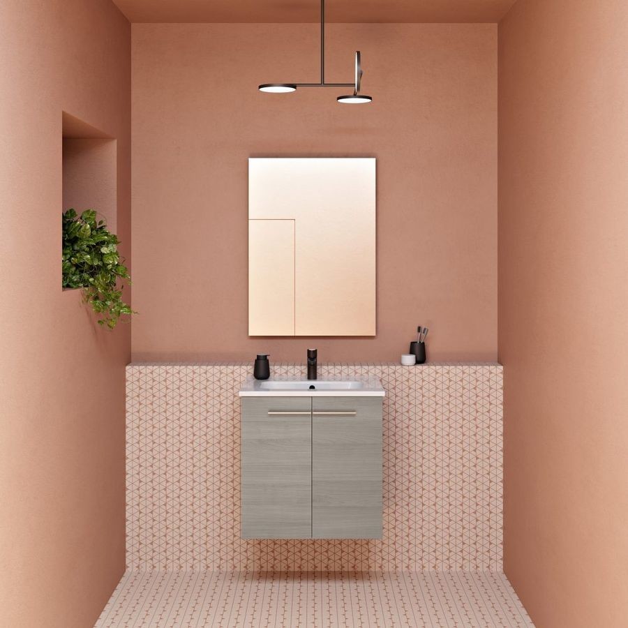 Diez baños que demuestran que un toque de rosa es lo que puede