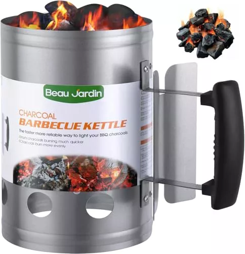 BEAU JARDIN Encendedor de carbón para Barbacoa