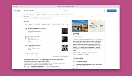 Google ahora nos ayudará a encontrar eventos cerca de nosotros o en una localidad determinada