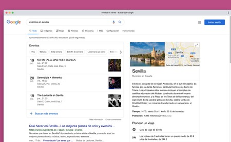 Google ahora nos ayudará a encontrar eventos cerca de nosotros o en una localidad determinada