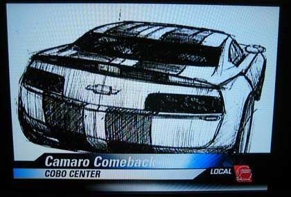 Chevrolet Camaro Scketch Sang Lee