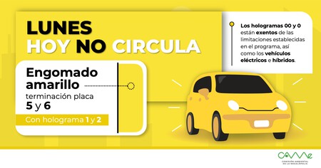 Hoy No Circula Lunes
