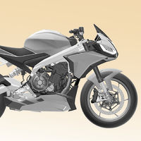 La nueva Aprilia Tuono 660 podría estar al caer si estos son los esquemas de la patente definitiva