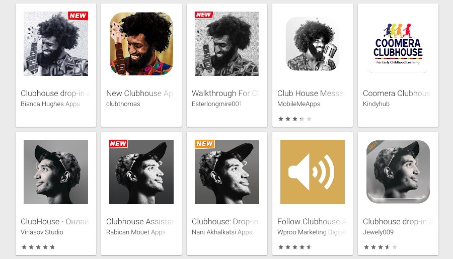 No, Clubhouse no está en Android aunque en Play Store haya decenas de apps que parecen la auténtica