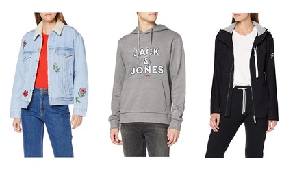Chollos en tallas sueltas de vestidos, chaquetas y sudaderas de marcas como Levi's, Tommy Hilfiger, Superdry y Jack & Jones en Amazon