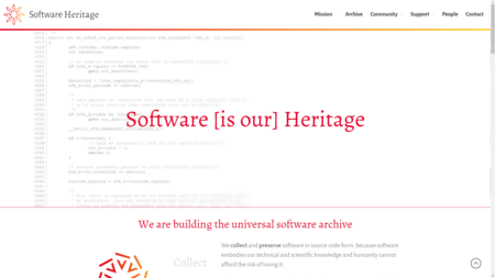 Software Heritage es el mayor archivo de software de código abierto con on 3.000 millones de archivos