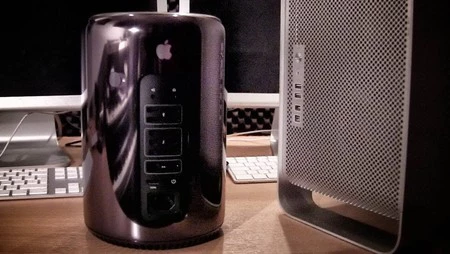 Mac Pro 2013 と以前のモジュラー Mac Pro