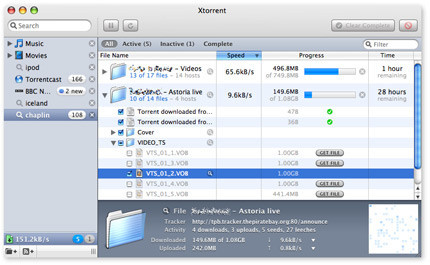 Novedades jugosas en la primera beta de Xtorrent 1.1