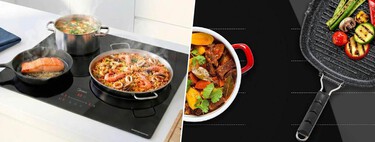 Si usas sartenes redondas, comprar una placa de inducción con zonas flexibles puede hacerte perder tiempo y dinero