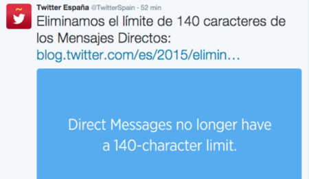 Chatear (sin limitaciones) por Twitter ya es posible