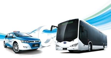 2.000 autobuses y 1.000 taxis, record de pedido de vehículos eléctricos para BYD