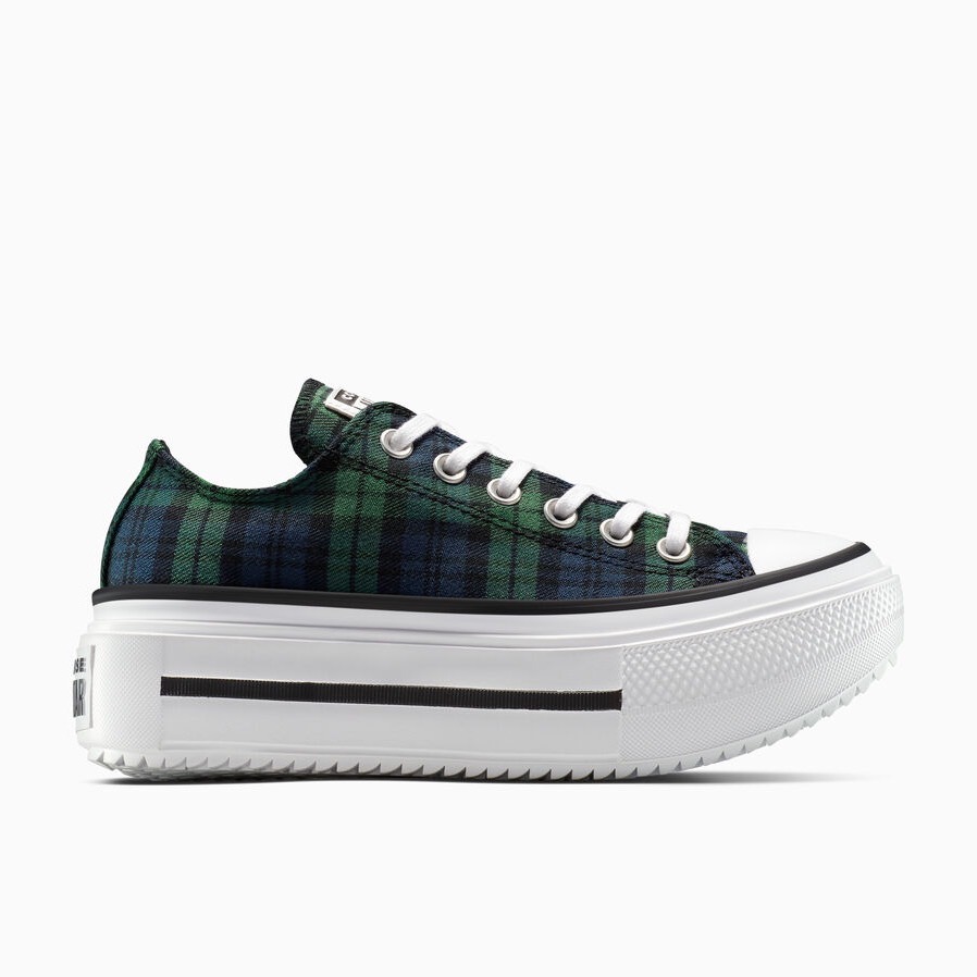 Zapatillas Double Stack Platform Plaid