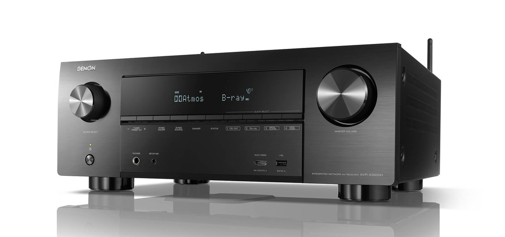 Denon renueva su gama media de receptores AV con el AVR-X3600H, un modelo a la última en prestaciones