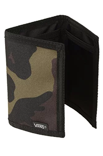 Vans Slipped, Accesorio de Viaje-Billetera Plegable Triple Unisexo, Classic Camo, One Size