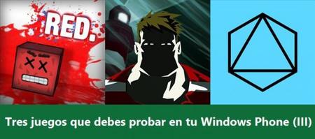 Tres juegos que debes probar en tu Windows Phone (III)