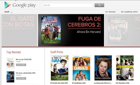 Google Play Películas, el servicio de alquiler de películas llega a España