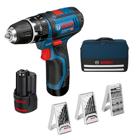 Por 122,75 euros tenemos el taladro inalámbrico Bosch GSB 12V-15 rebajado en Amazon