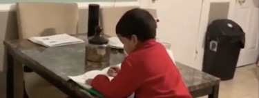 Alexa también sirve para hacer los deberes y así lo demuestra un niño de seis años en un vídeo que se ha hecho viral 