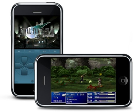 Emulación de Final Fantasy VII y Pokemon en el iPhone 3GS