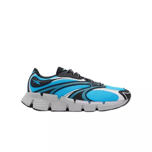 Reebok Zig Hypnotica Zapatillas Unisex, Core Black Barely Grey Future Cyan, 36.5 EU
