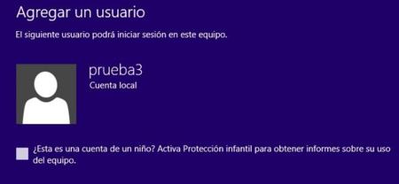 Cuenta con Protección Infantil