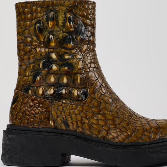 Vamonos
Botas marrones de piel