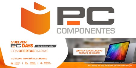 PC Days 2018 de PcComponentes: las 19 mejores ofertas en Informática y Telefonía