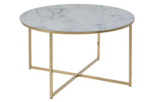 Amazon Brand - Movian Rom Mesa auxiliar para lámpara, 80 x 80 x 45 cm