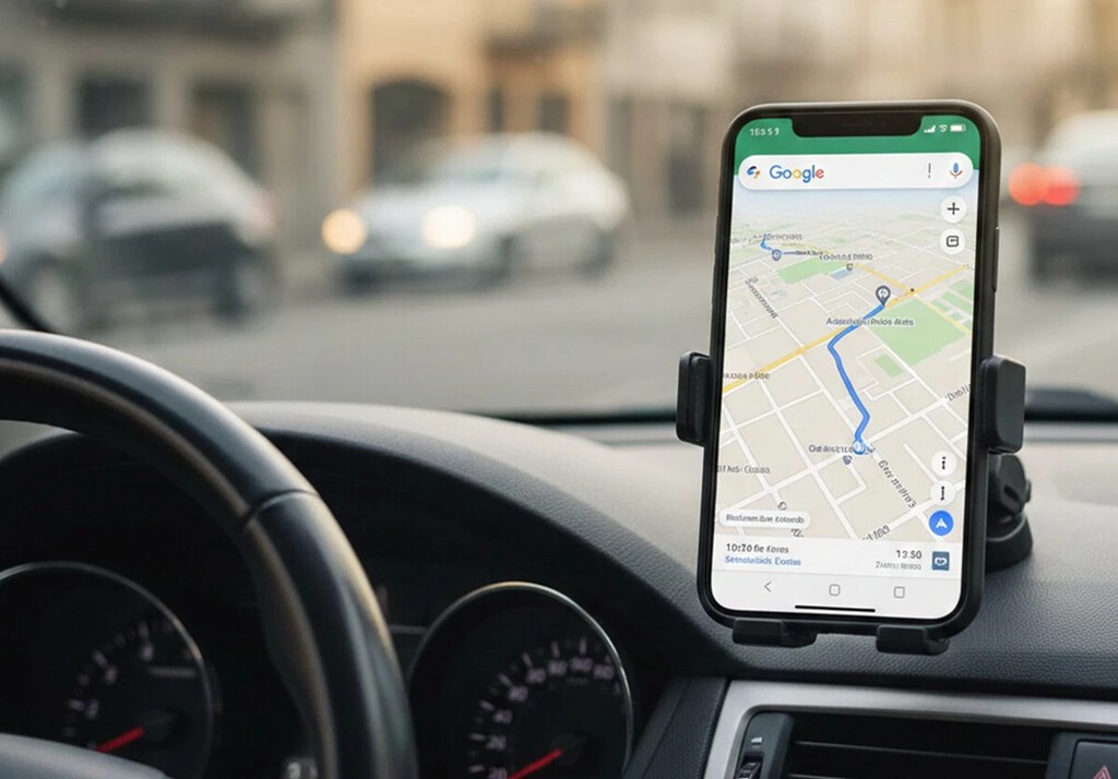 Llevar Google Maps o Waze en el coche es legal, pero hay varias razones por las que la DGT te puede multar