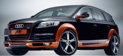 Audi Q7 orange