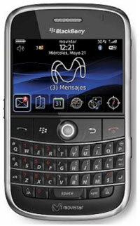 Los precios de BlackBerry Bold en Movistar