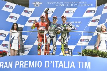 Podio Motogp Italia 2015