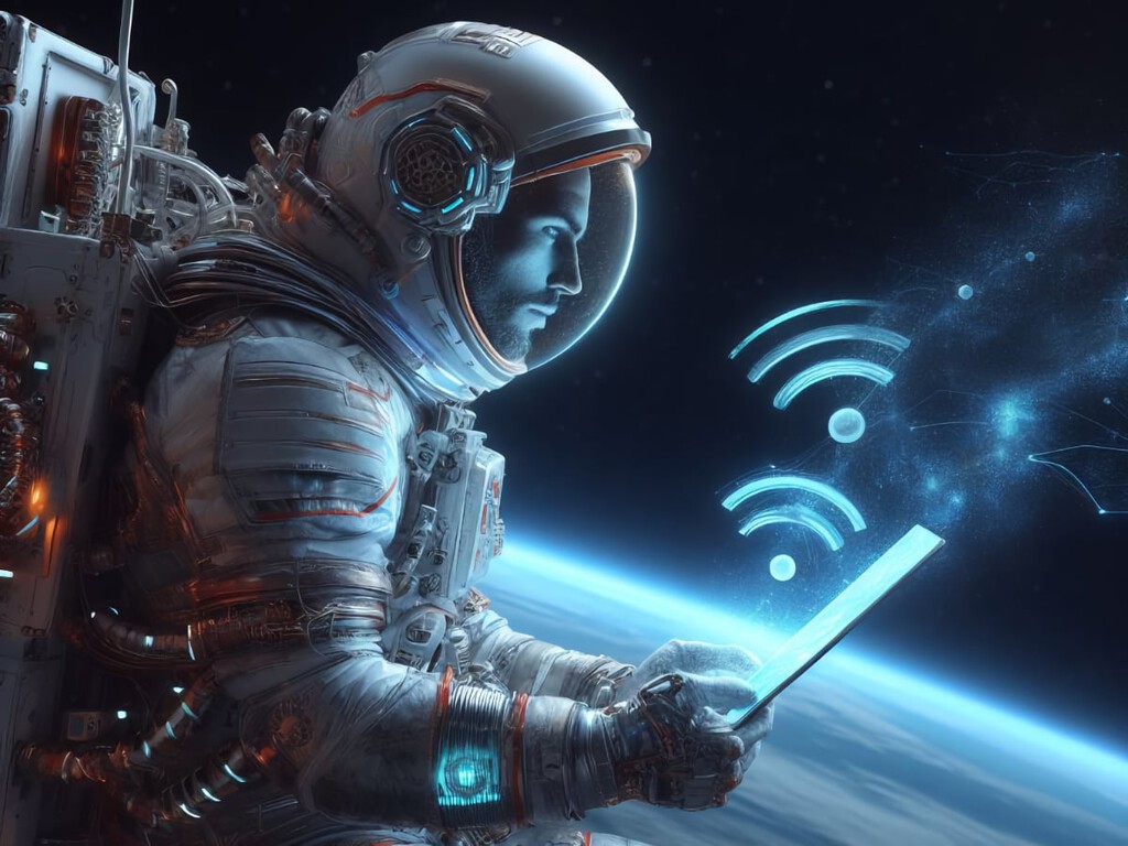 WiFi en el espacio: ¿cómo se conectan los astronautas a Internet? 