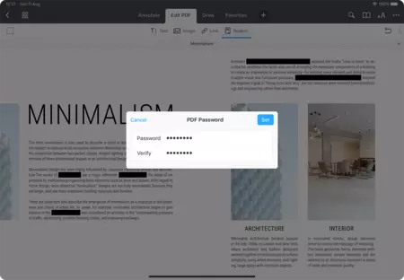 PDF Expert 7 は PDF パスワードを保護します