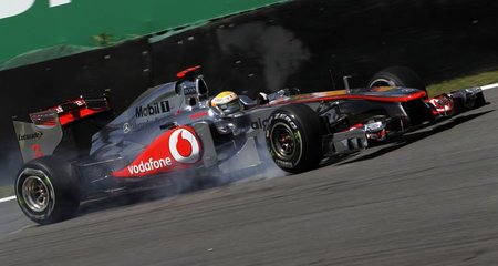 Lewis Hamilton, el más rápido en el Gran Premio de Brasil