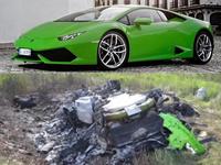 Lamborghini Huracan se accidenta a más de 300 km/hr