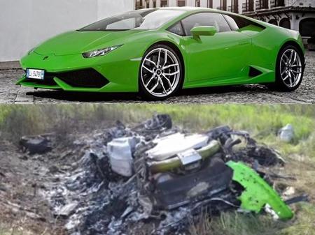 Lamborghini Huracan se accidenta a más de 300 km/hr