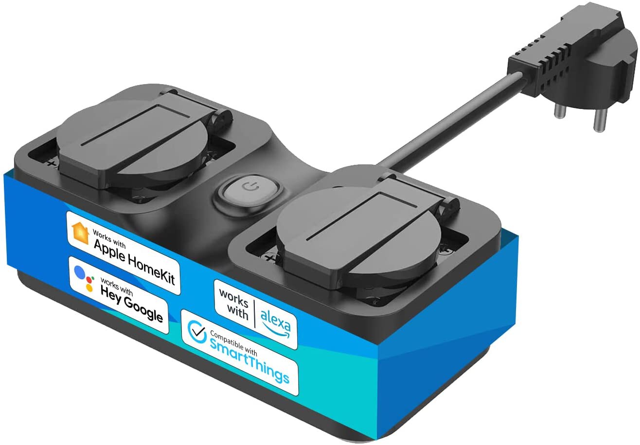 Este enchufe para el jardín funciona con Alexa, Siri y Google, es