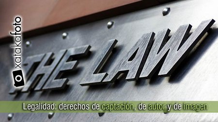 Legalidad: derechos de captación, de autor y de imagen