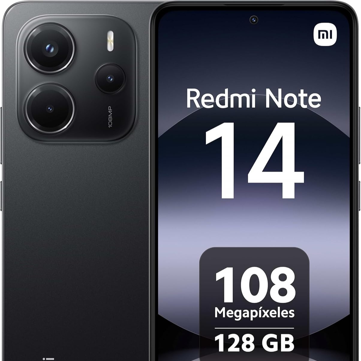 XIAOMI - Xiaomi Redmi Note 14 8GB + 256GB móvil libre.