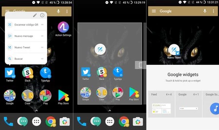 アクションランチャーベータ1