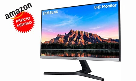 Estrenar o regalar monitor 4K estas navidades te sale más barato con el Samsung U28R552. En Amazon lo tienes a precio mínimo por 279 euros