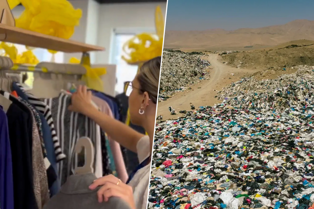 Chile tenía un desierto lleno de ropa usada. Ahora tiene algo de lo que presumir