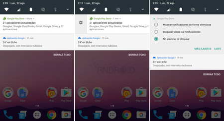 Los fabricantes deberán respetar el funcionamiento de las notificaciones de Android Nougat