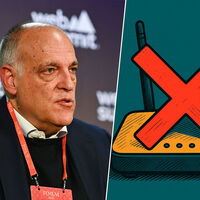 Javier Tebas, presidente de LaLiga, vuelve a mirar hacia otro lado: "no es verdad que haya habido bloqueos masivos"