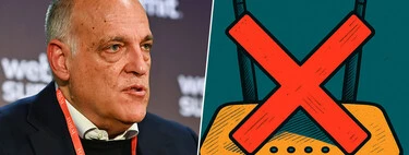 Javier Tebas, presidente de LaLiga, vuelve a mirar hacia otro lado: "no es verdad que haya habido bloqueos masivos"