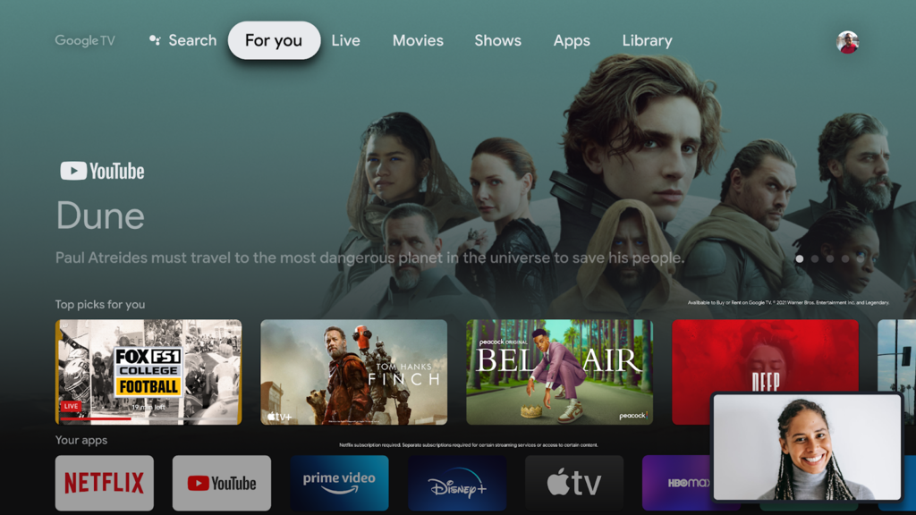 Android TV 13 mejorará el modo PiP en el Smart TV: ya no tendremos una ventana minúscula a la hora de realizar videollamadas