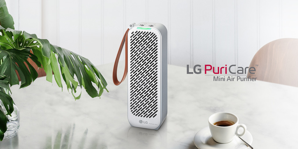 LG quiere que te lleves el purificador de aire siempre contigo gracias al nuevo PuriCare Mini