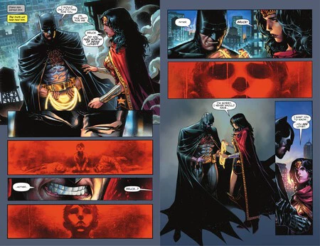 Batman Holds Lasso Of Truth In B