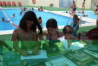 Bibliopiscinas, combinando la diversión del agua con la lectura